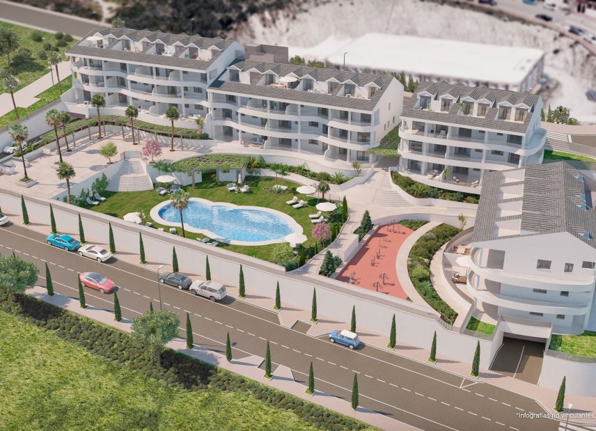 New Build - apartment - Benalmádena
