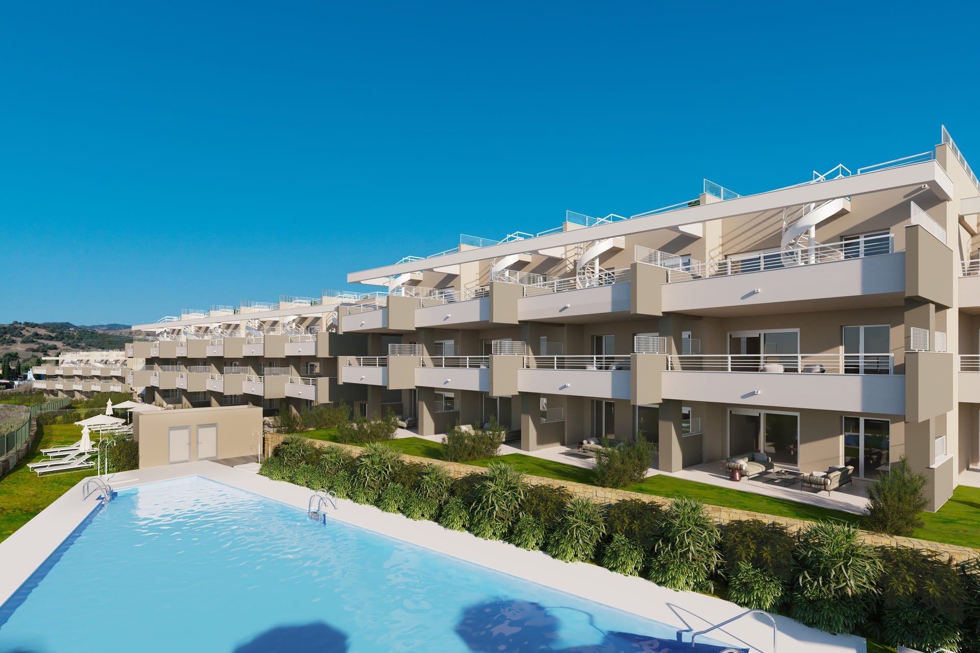 New Build - apartment - Estepona