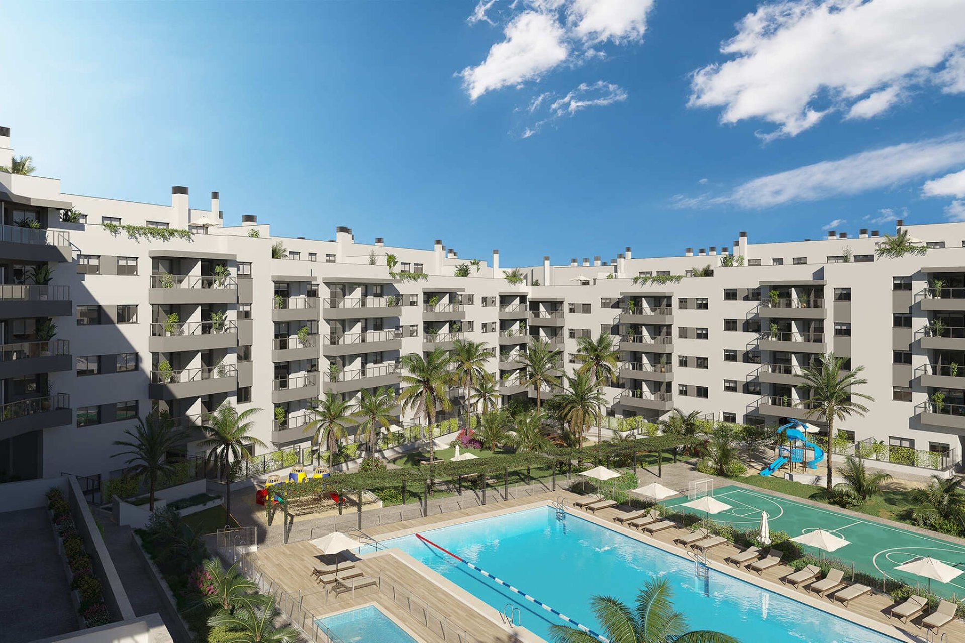 New Build - apartment - Las Lagunas de Mijas