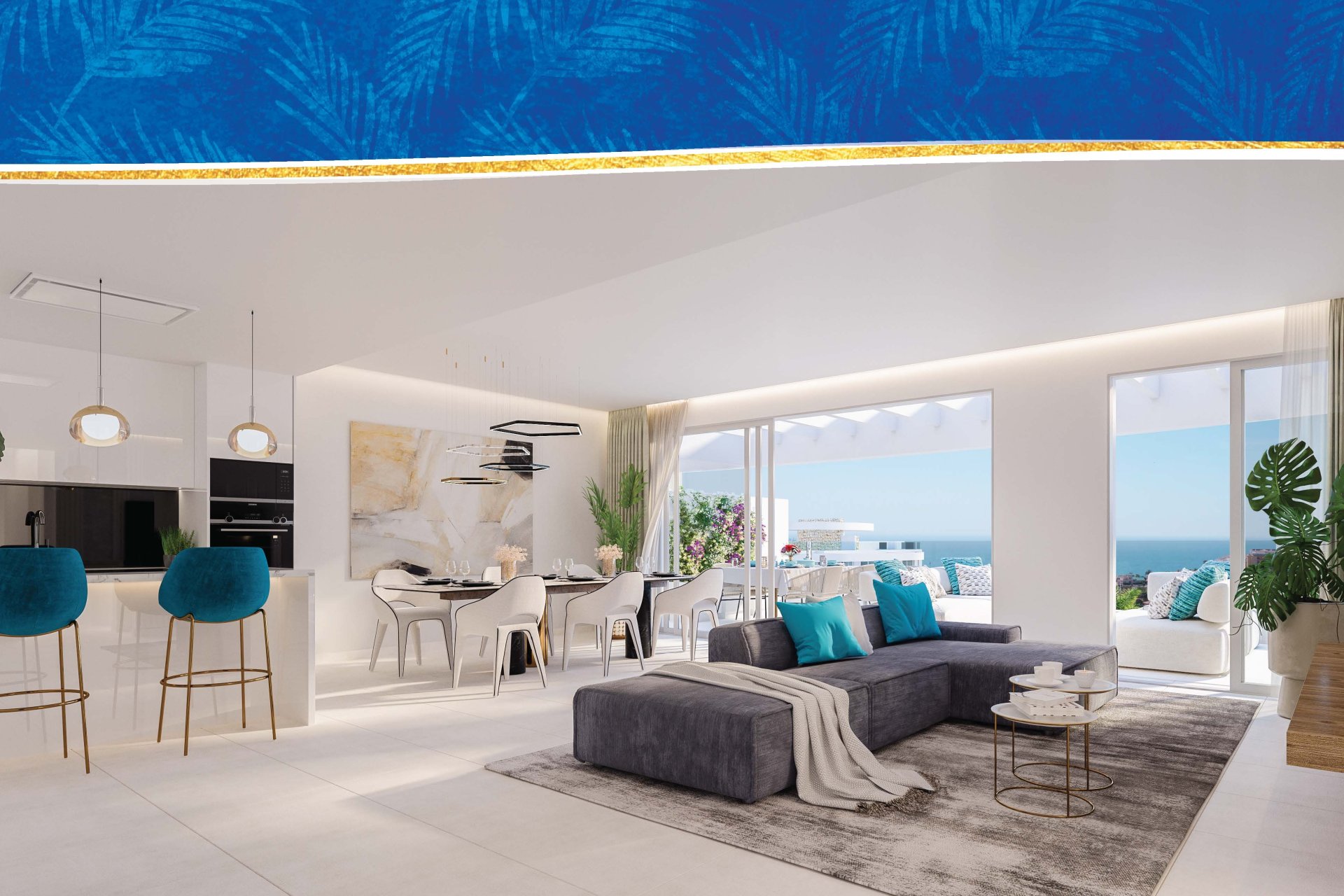 New Build - apartment - Mijas