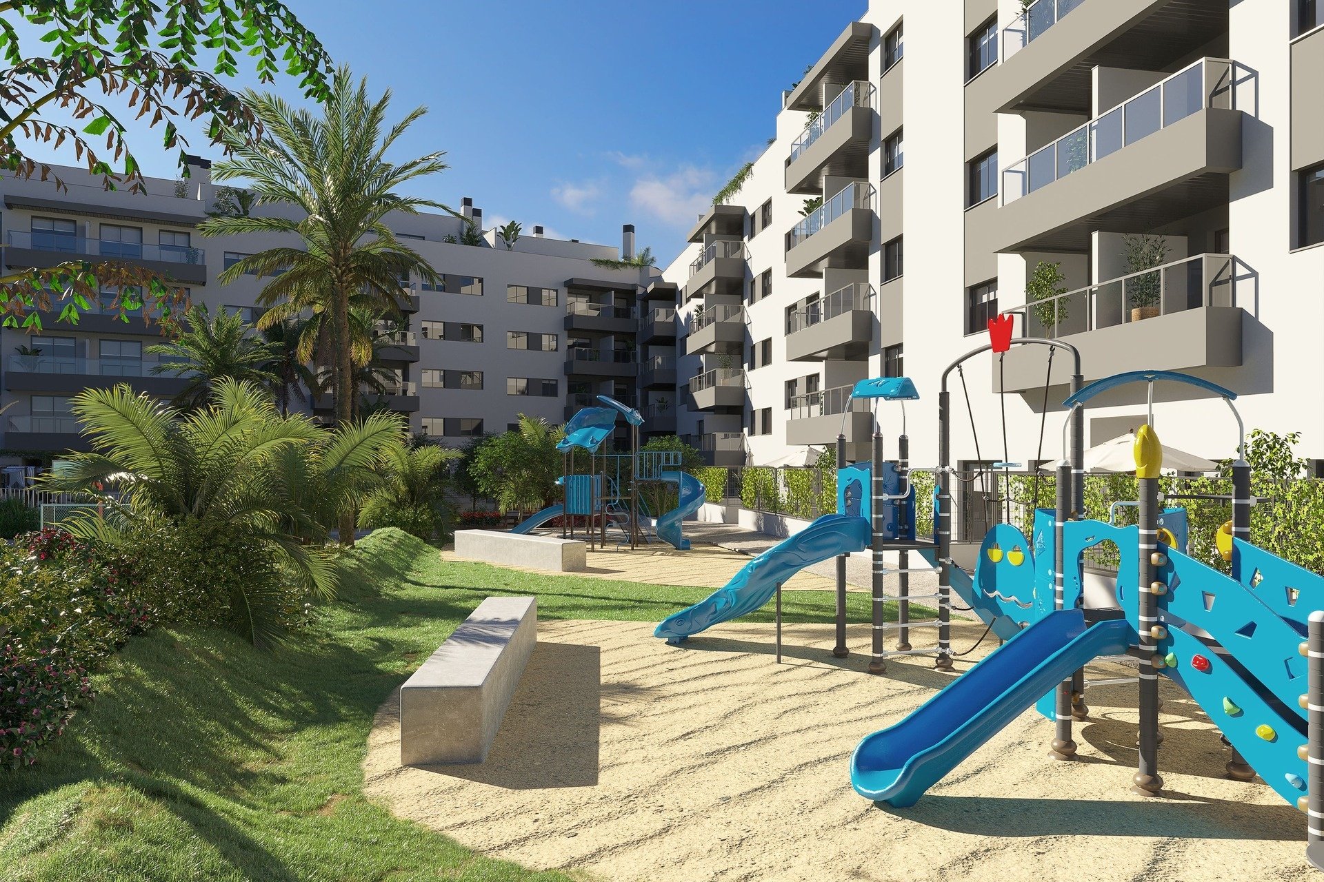 New Build - ground-floor - Las Lagunas de Mijas