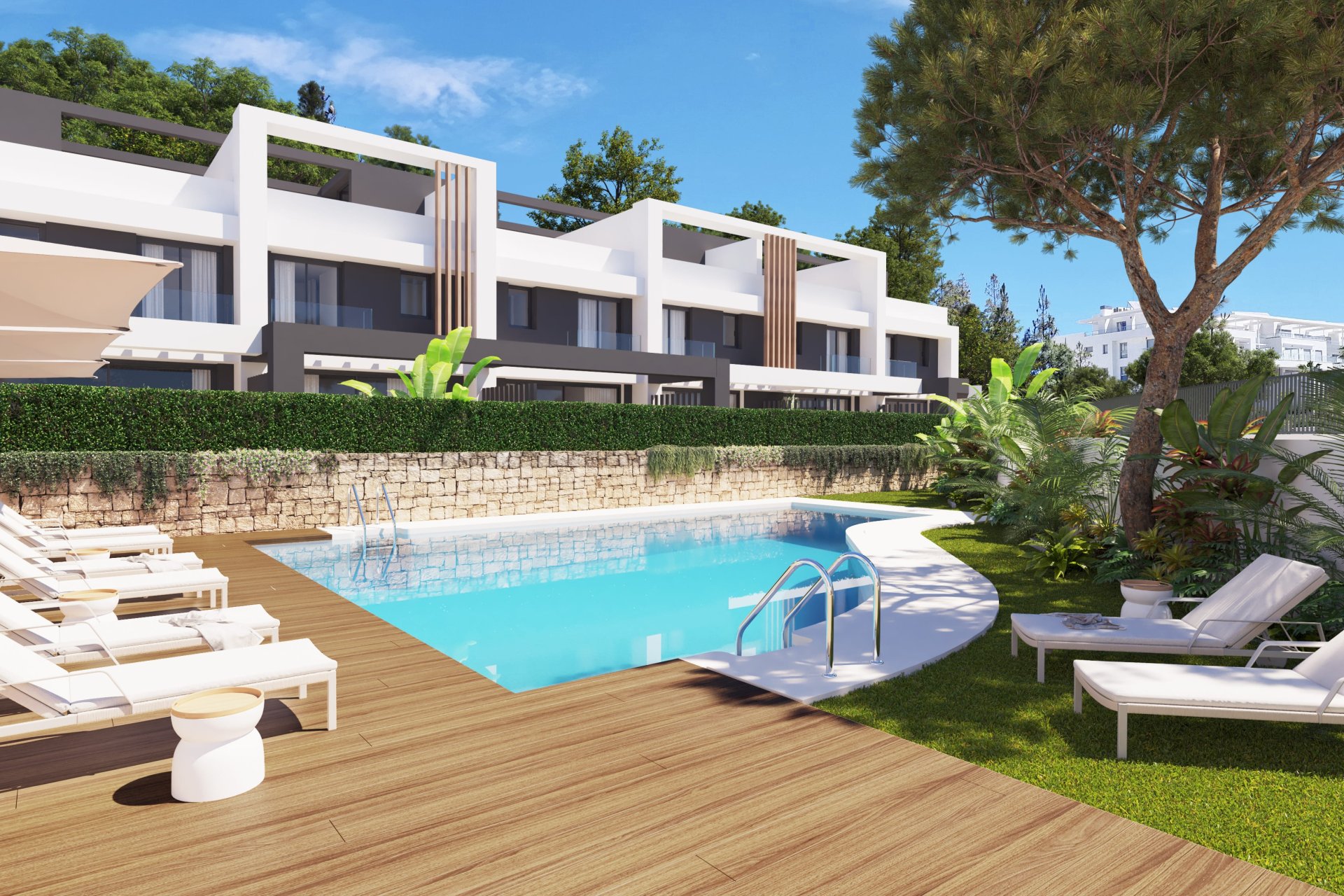 New Build - terraced - Las Lagunas de Mijas