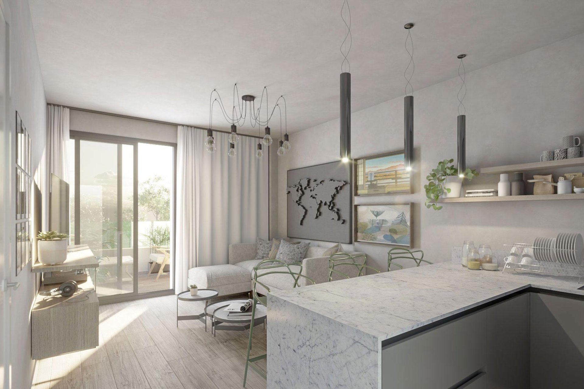 Nieuwbouw Woningen - apartment - Las Lagunas de Mijas
