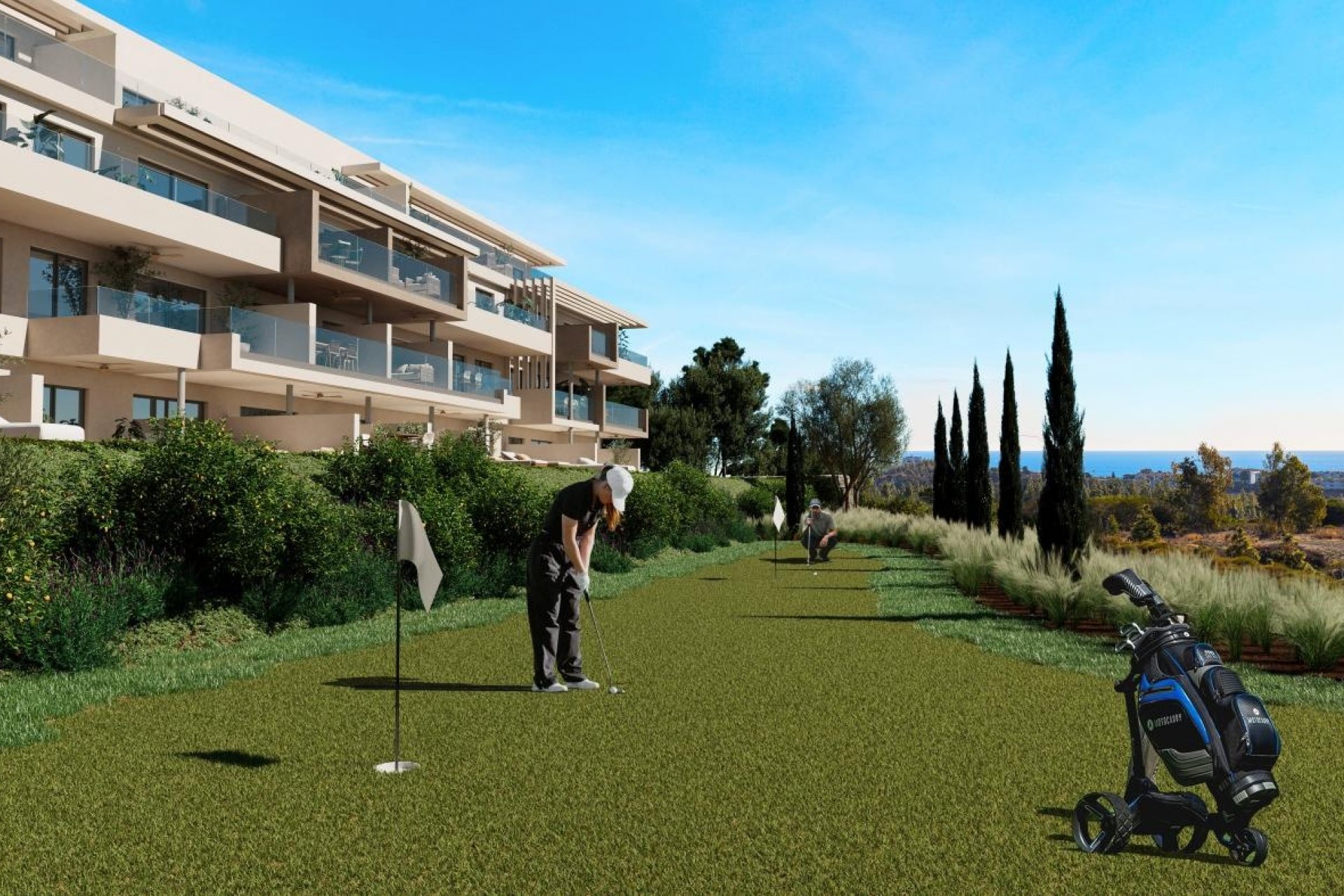 Nieuwbouw Woningen - apartment - Las Lagunas de Mijas