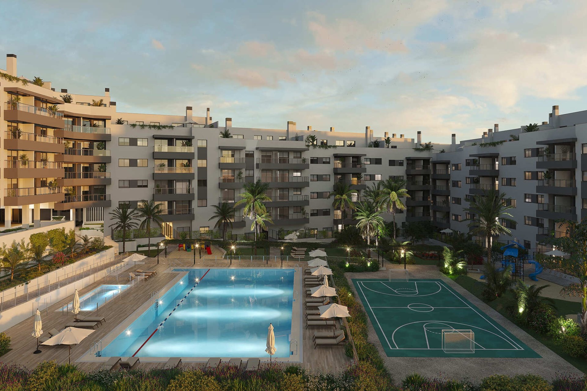 Nieuwbouw Woningen - apartment - Las Lagunas de Mijas