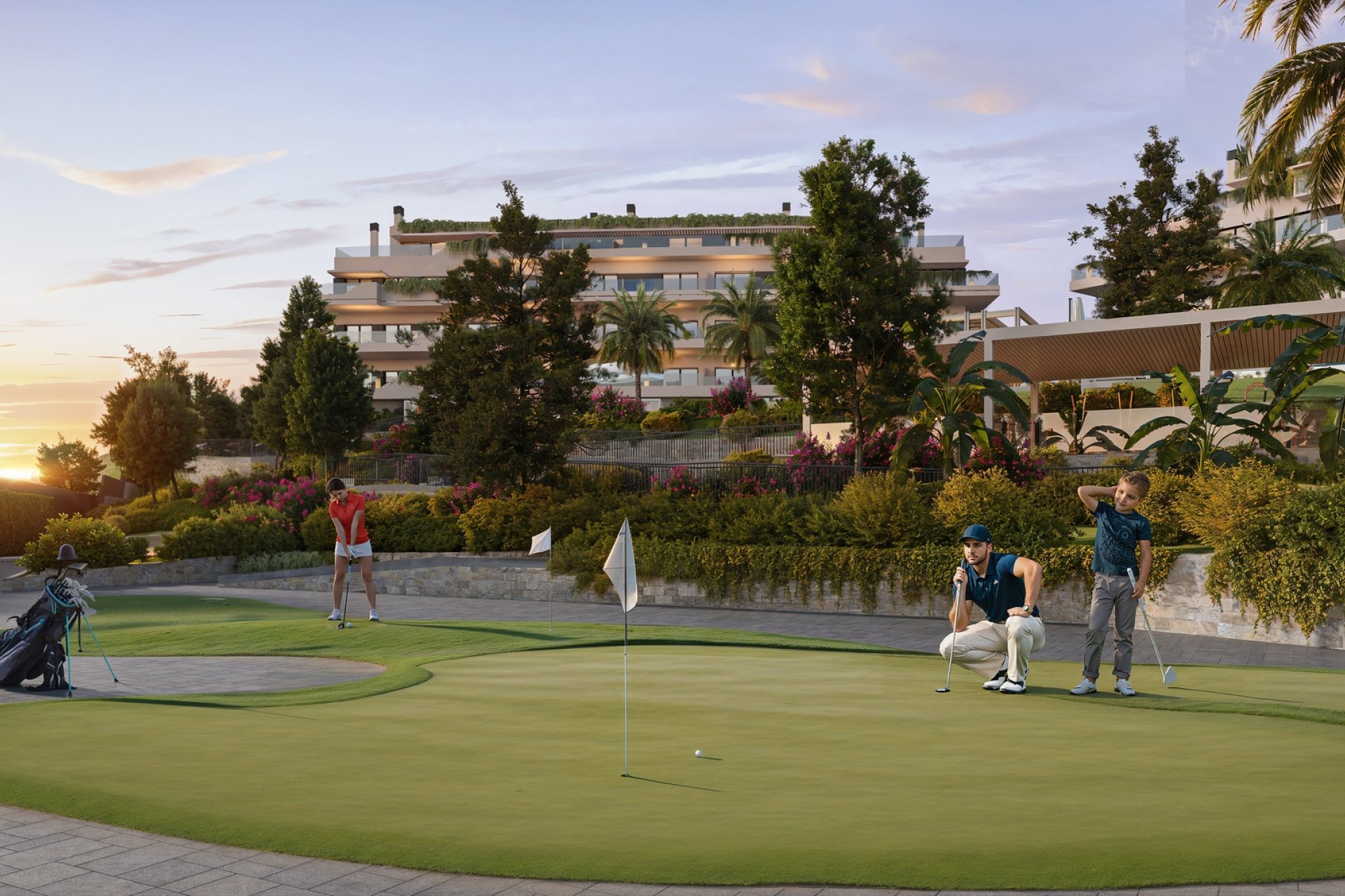 Nieuwbouw Woningen - apartment - Las Lagunas de Mijas