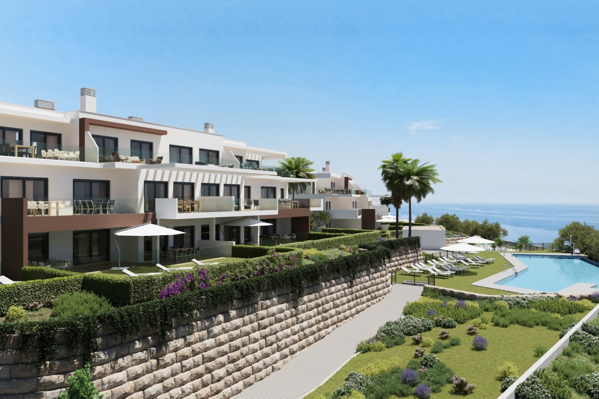 Nieuwbouw Woningen - ground-floor - Casares - Casares Costa