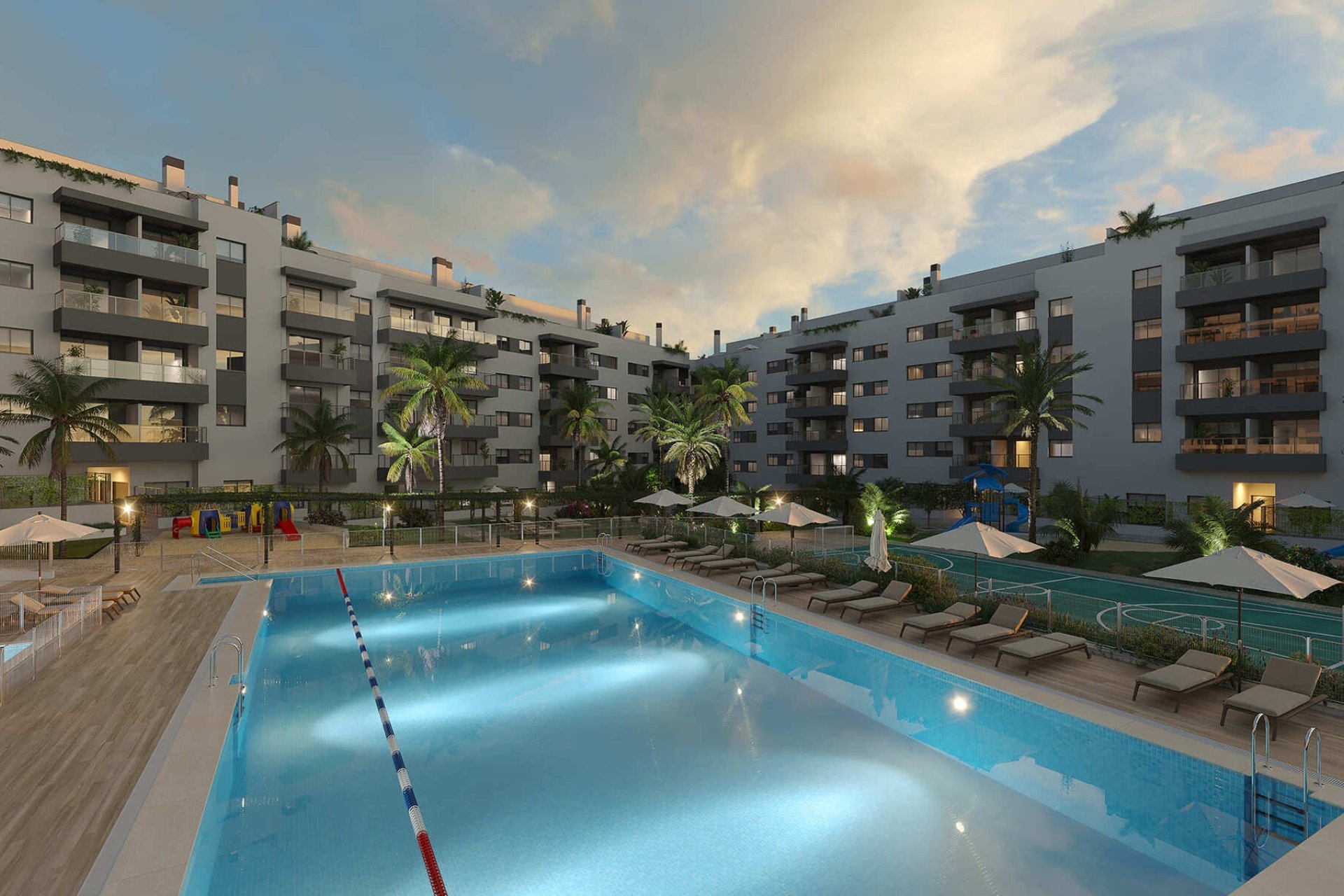 Nieuwbouw Woningen - ground-floor - Las Lagunas de Mijas