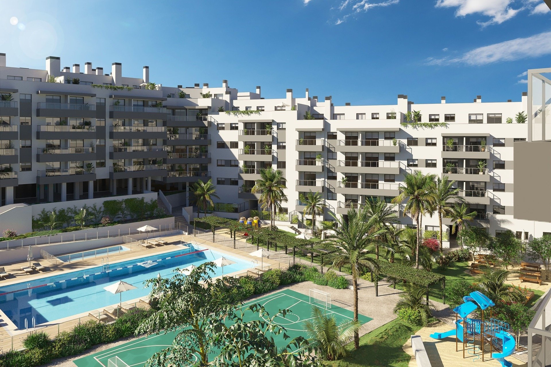 Nieuwbouw Woningen - ground-floor - Las Lagunas de Mijas