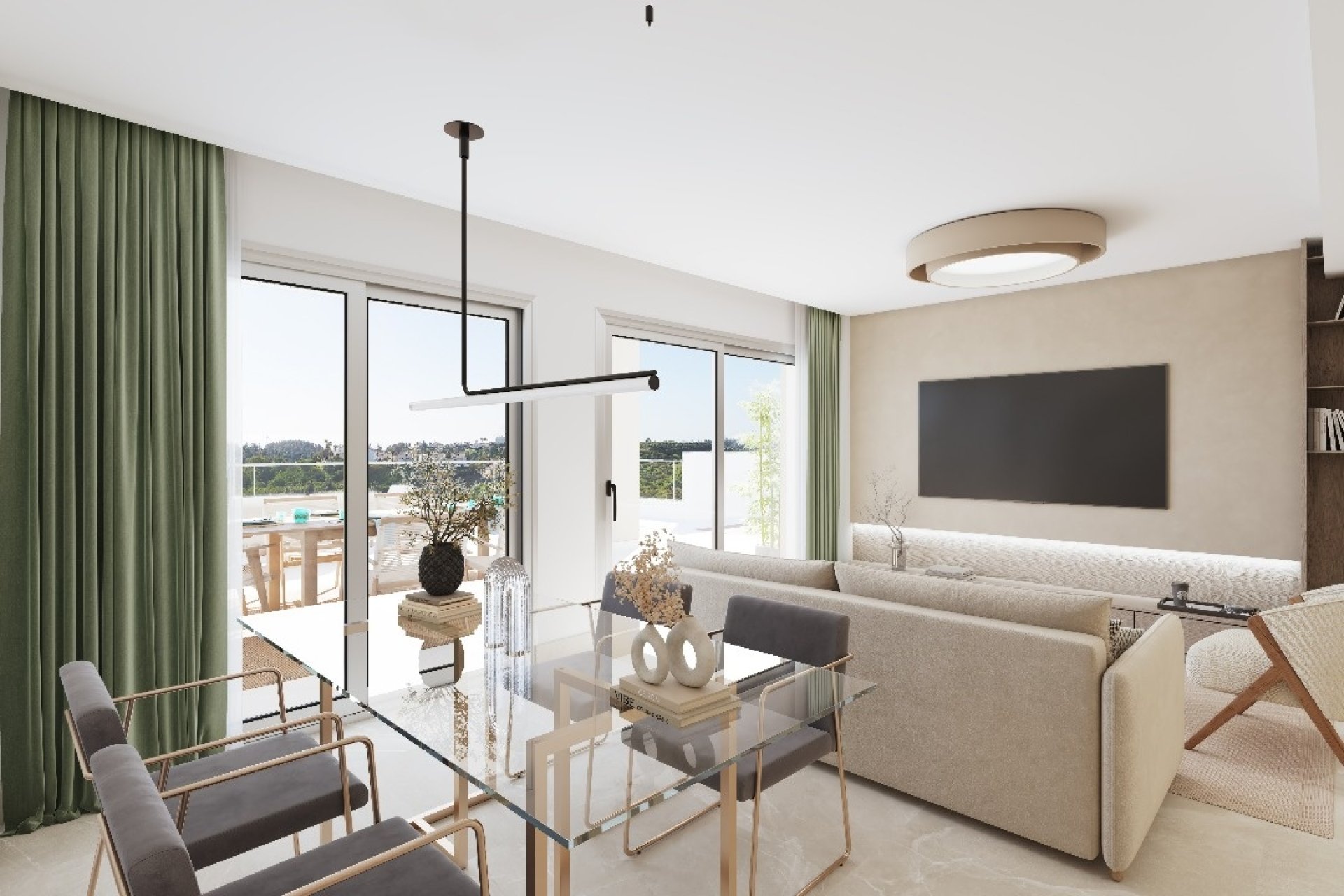 Nieuwbouw Woningen - ground-floor - Las Lagunas de Mijas