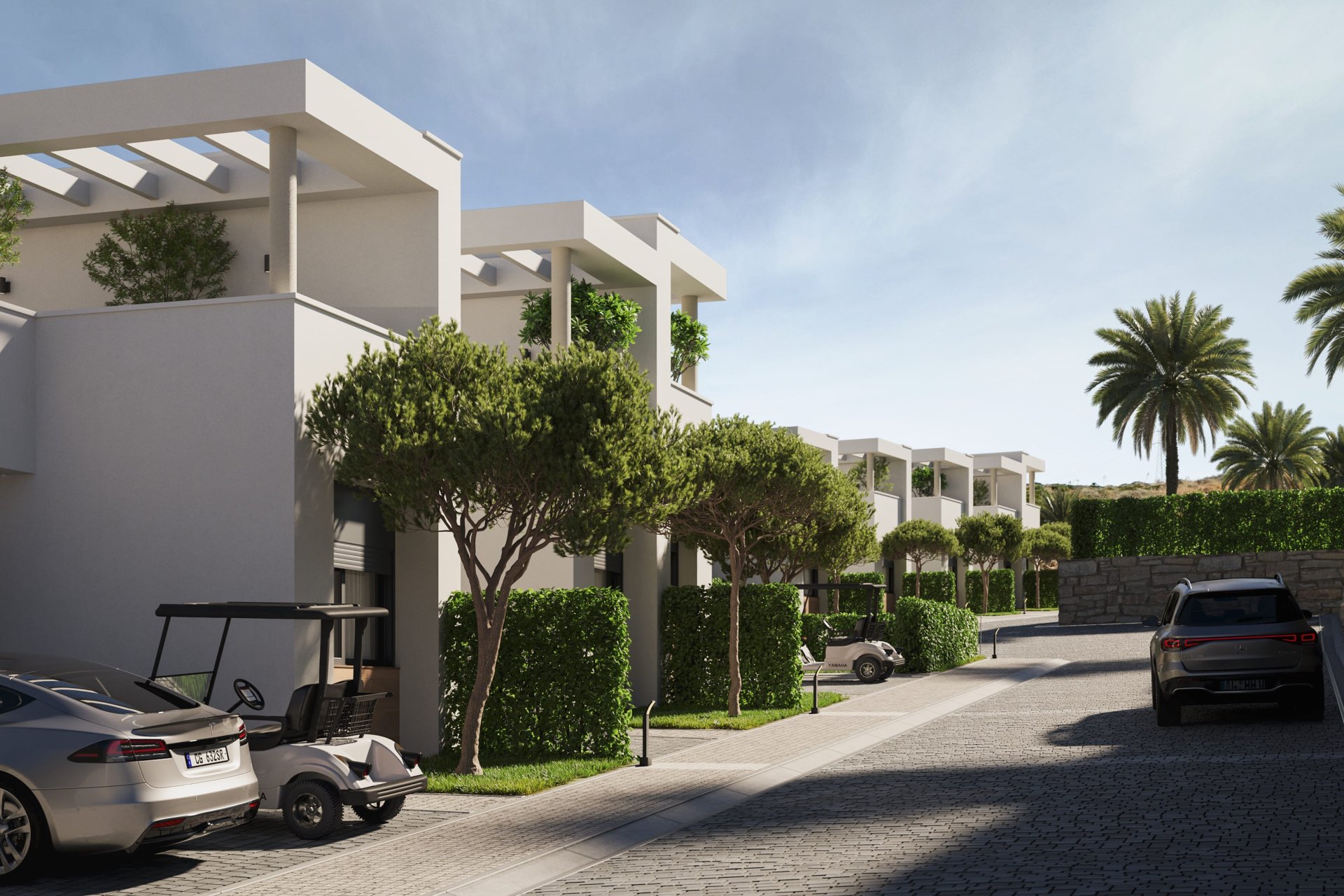 Nieuwbouw Woningen - terraced - Las Lagunas de Mijas
