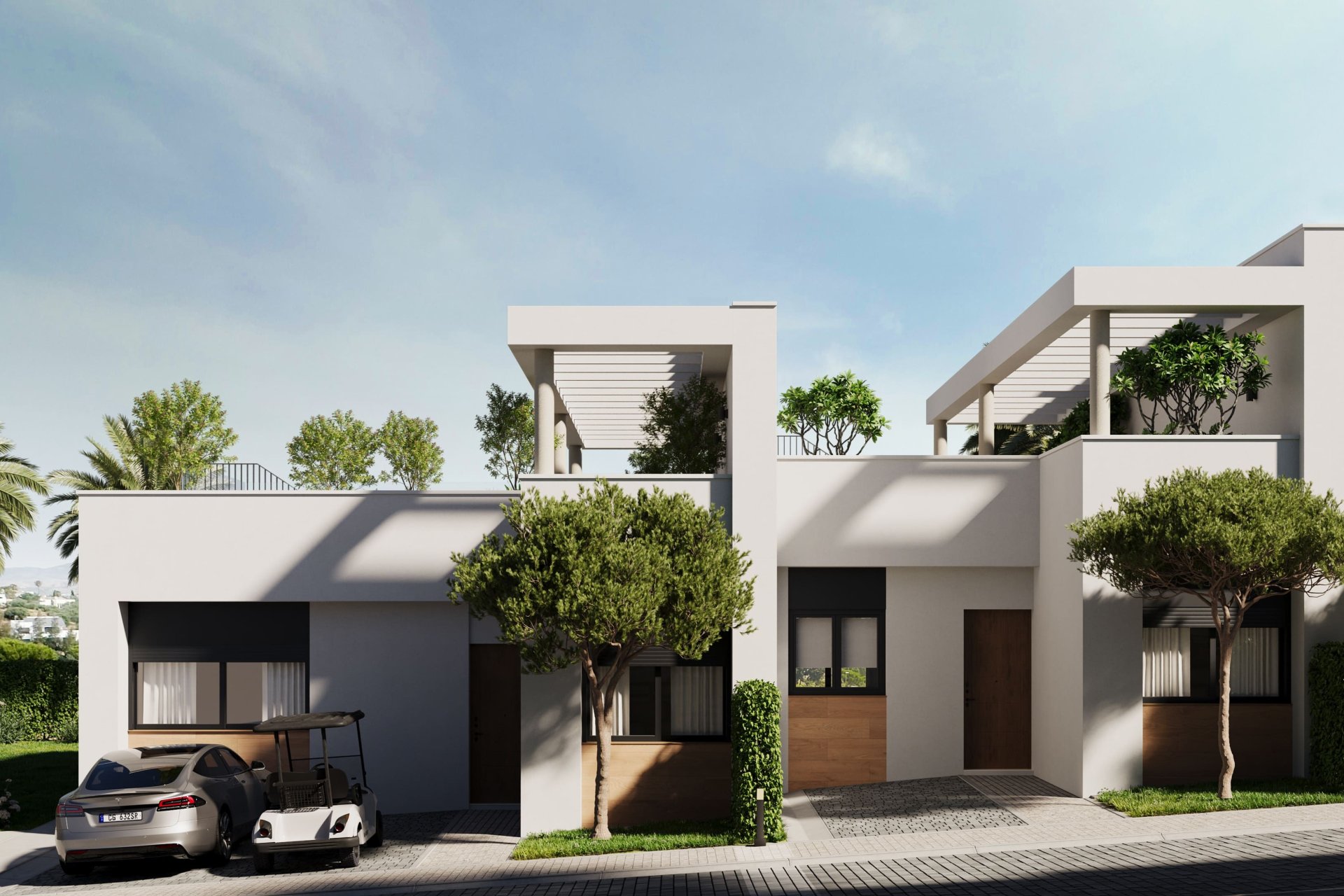 Nieuwbouw Woningen - terraced - Las Lagunas de Mijas