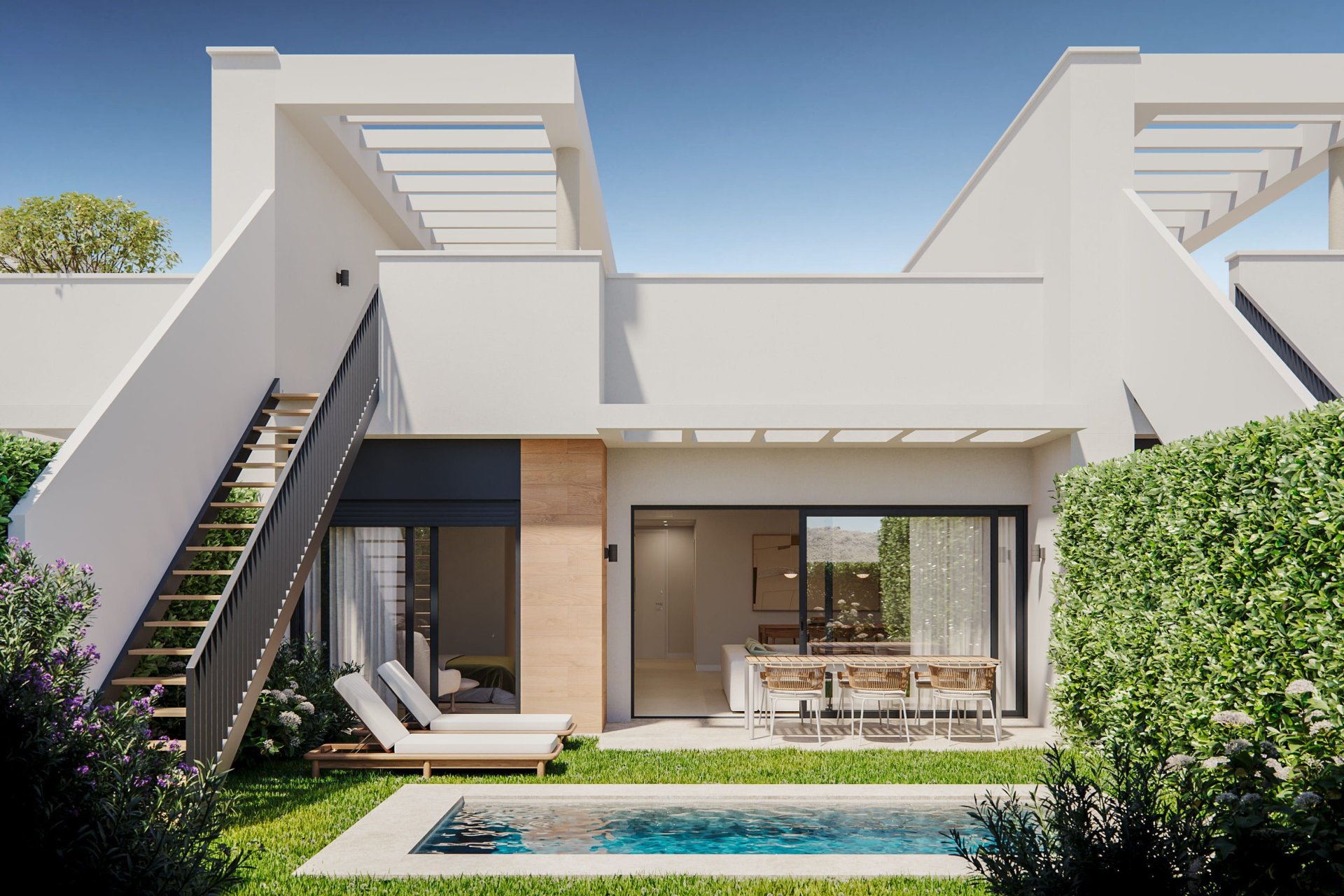 Nieuwbouw Woningen - terraced - Las Lagunas de Mijas