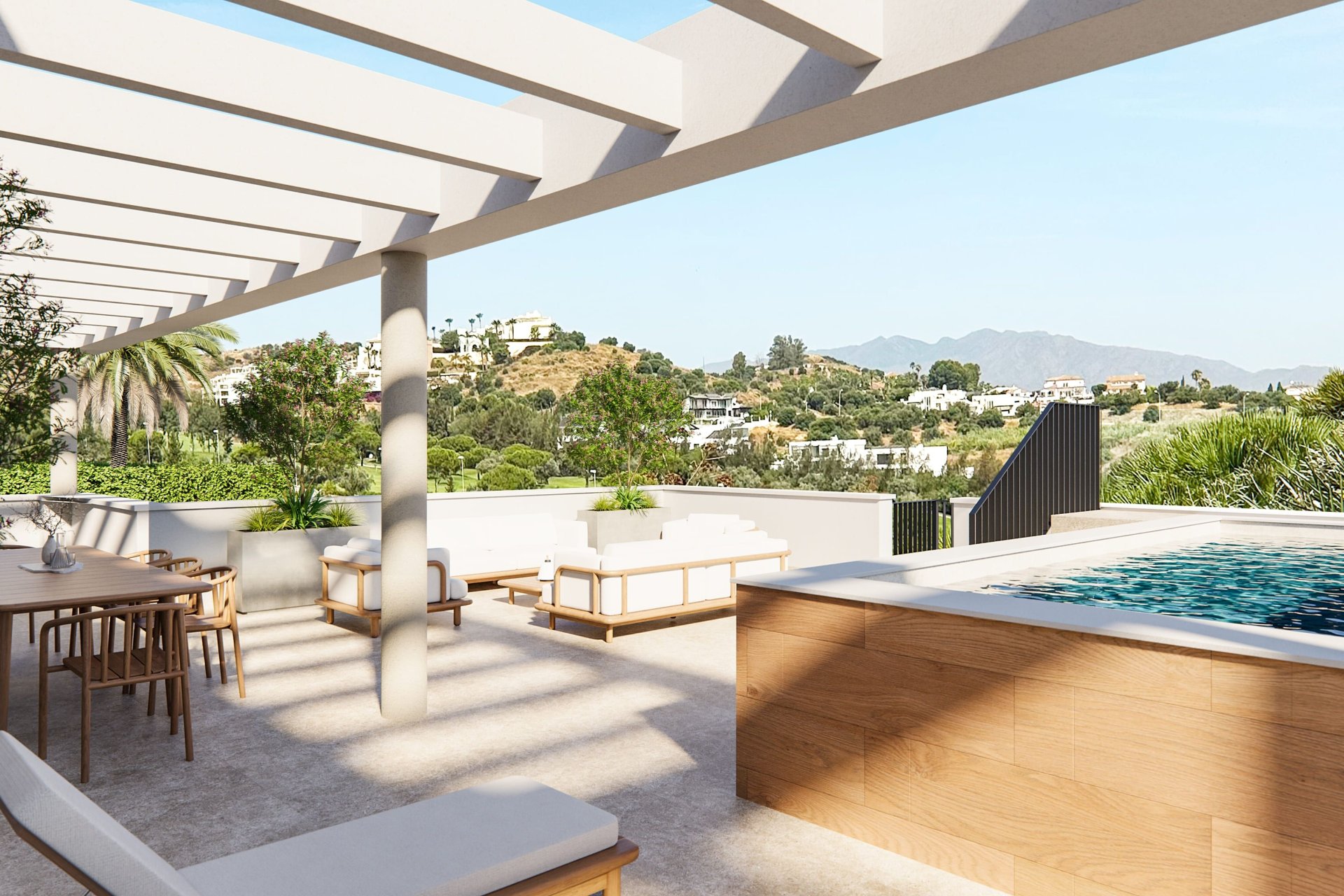 Nieuwbouw Woningen - terraced - Las Lagunas de Mijas
