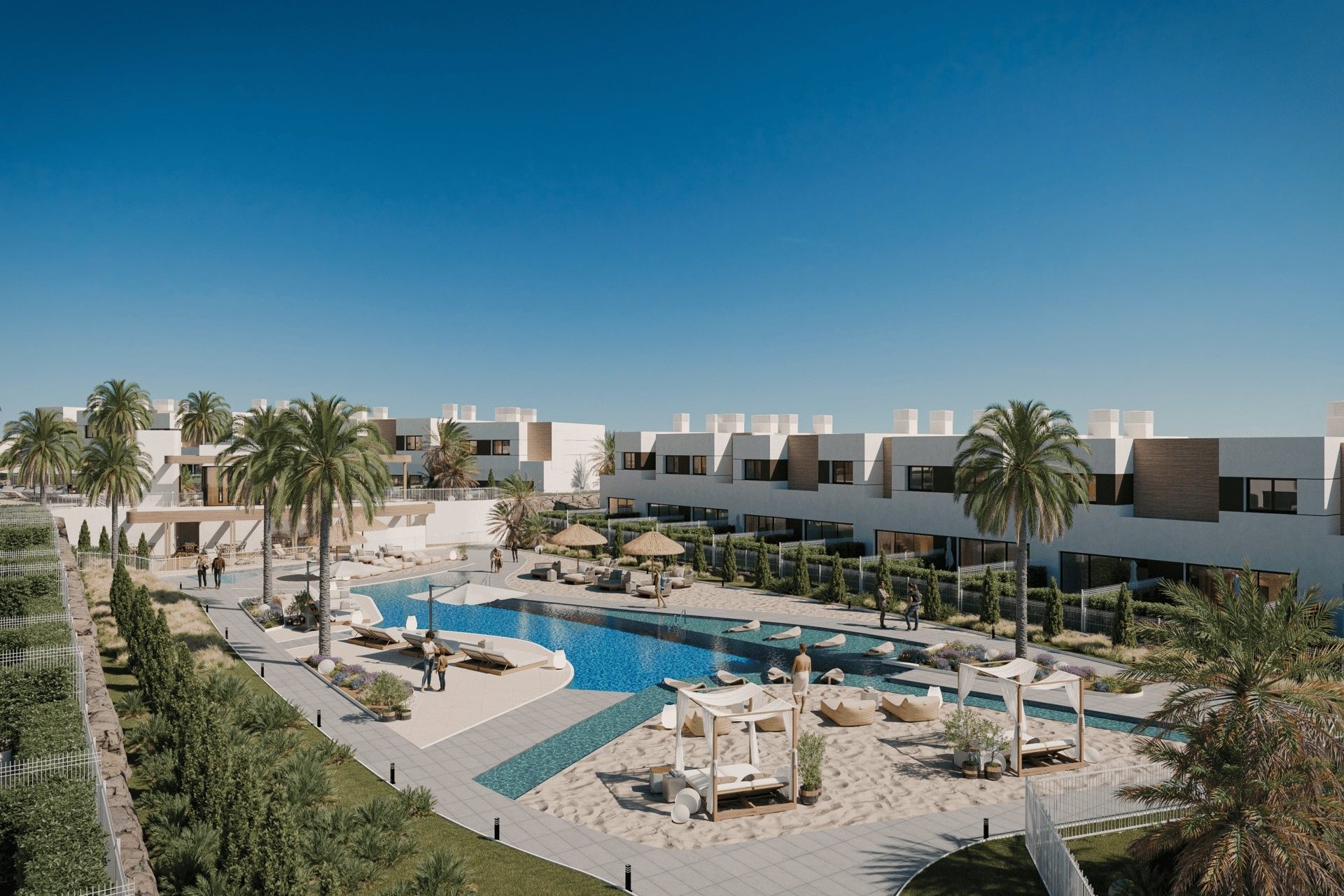 Nieuwbouw Woningen - terraced - Las Lagunas de Mijas