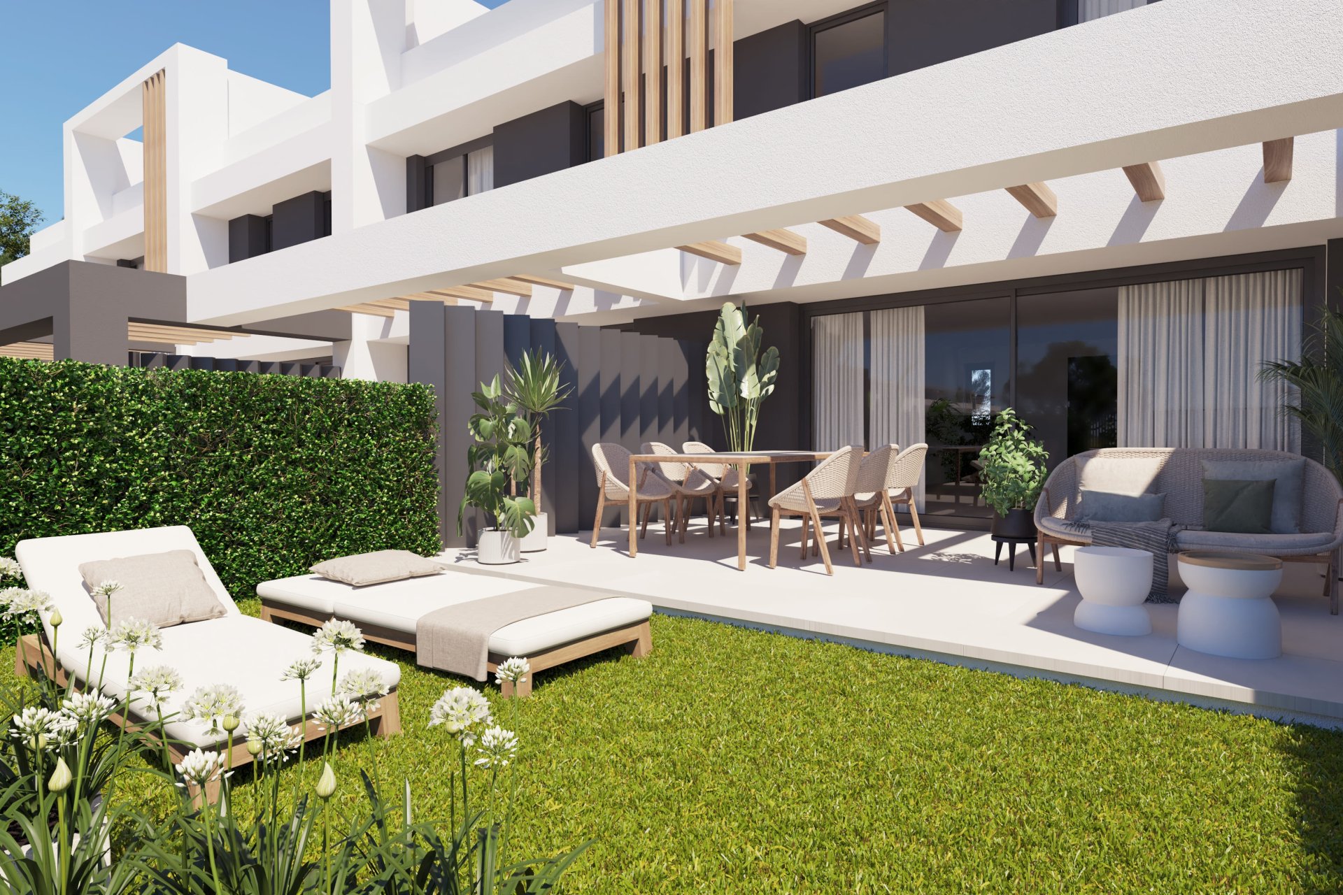 Nieuwbouw Woningen - terraced - Las Lagunas de Mijas