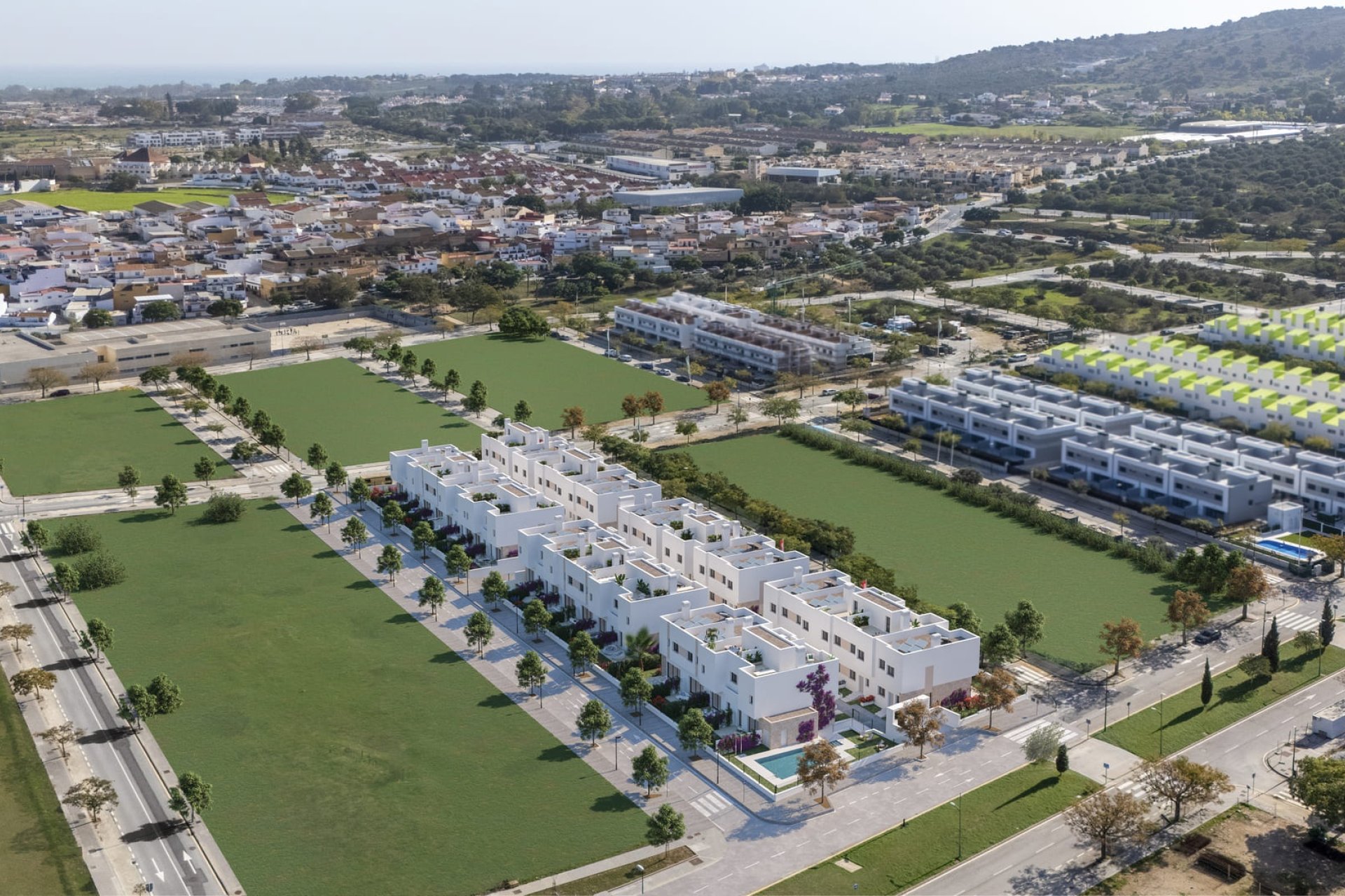 Nieuwbouw Woningen - terraced - Málaga