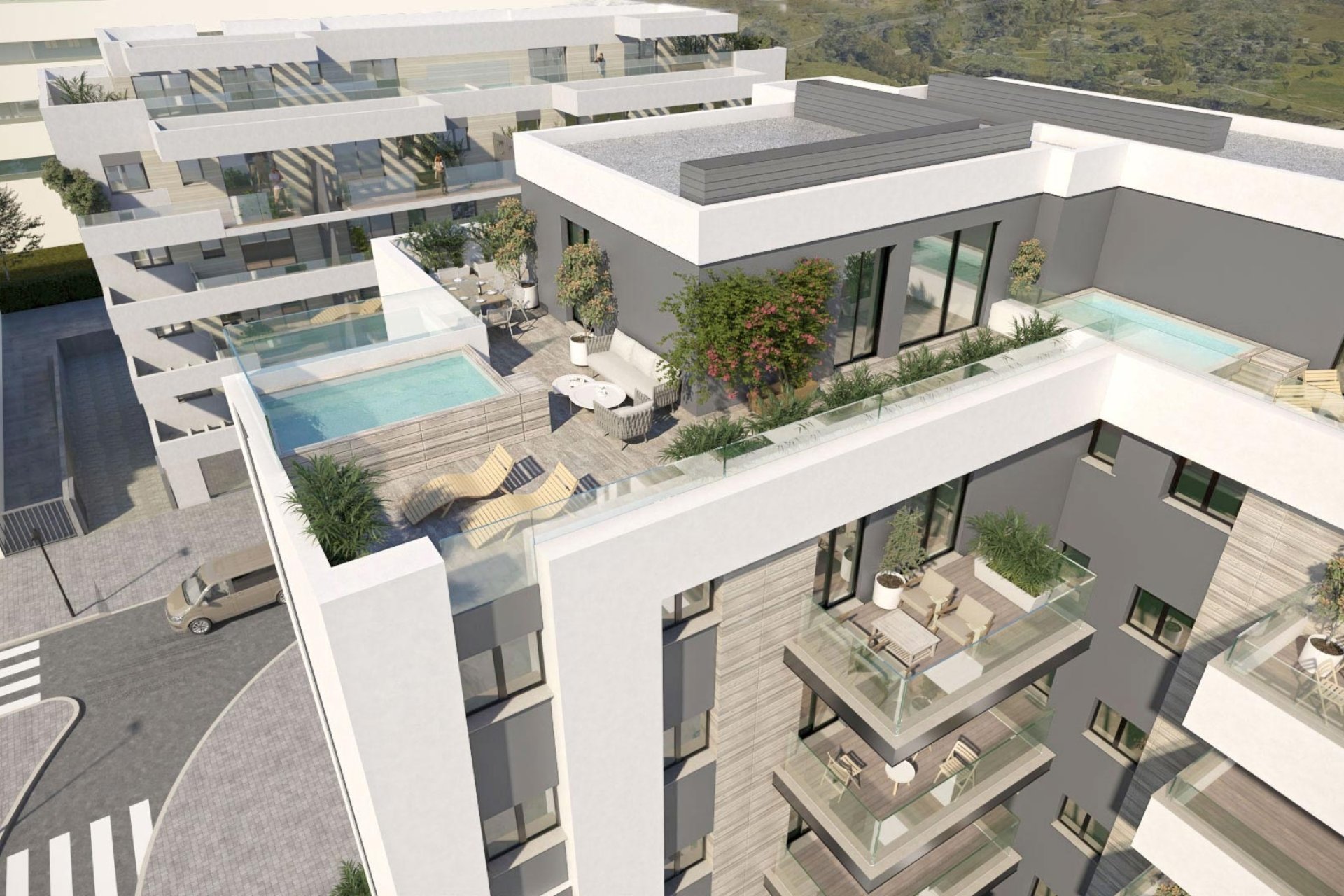 Nouvelle construction - apartment - Las Lagunas de Mijas